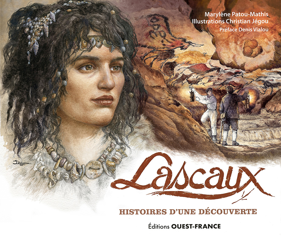 Couverture - Lascaux - Illustrations Christian Jégou